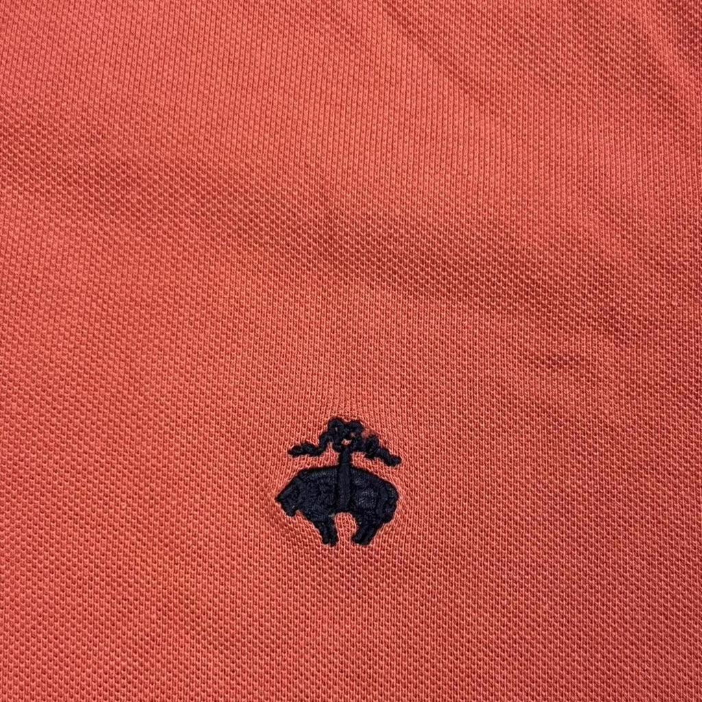 Brooks Brothers 346 Men's Coral Pink Original Fit Casual Polo Shirt XL