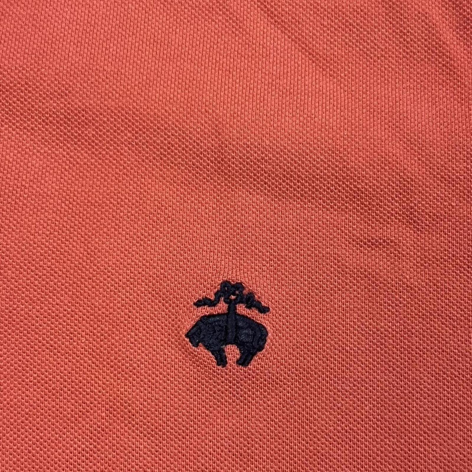 Brooks Brothers 346 Men's Coral Pink Original Fit Casual Polo Shirt XL