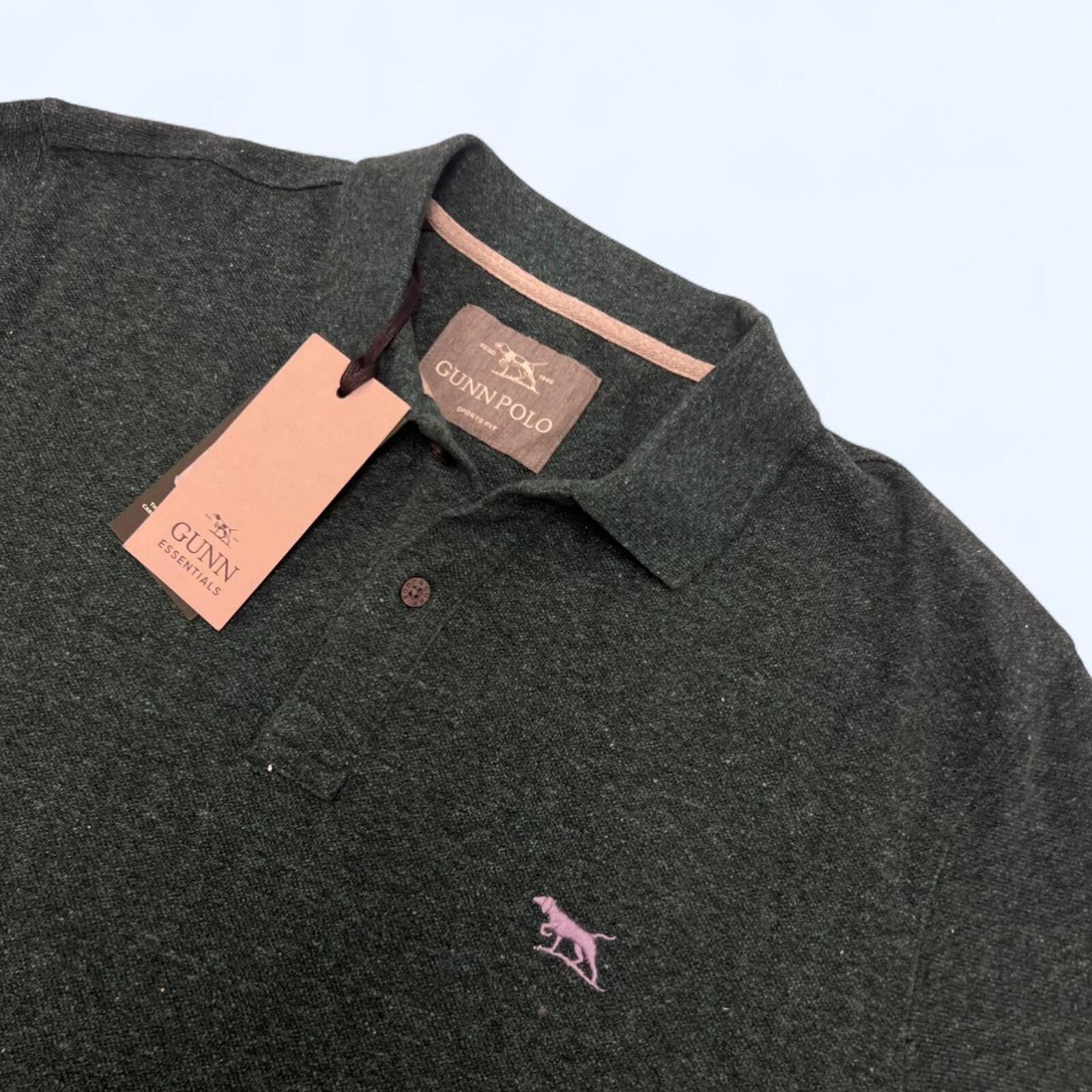 Gunn Polo Rodd & Gunn Sports Fit Forrest Green Preppy Polo Shirt Mens Large BNWT
