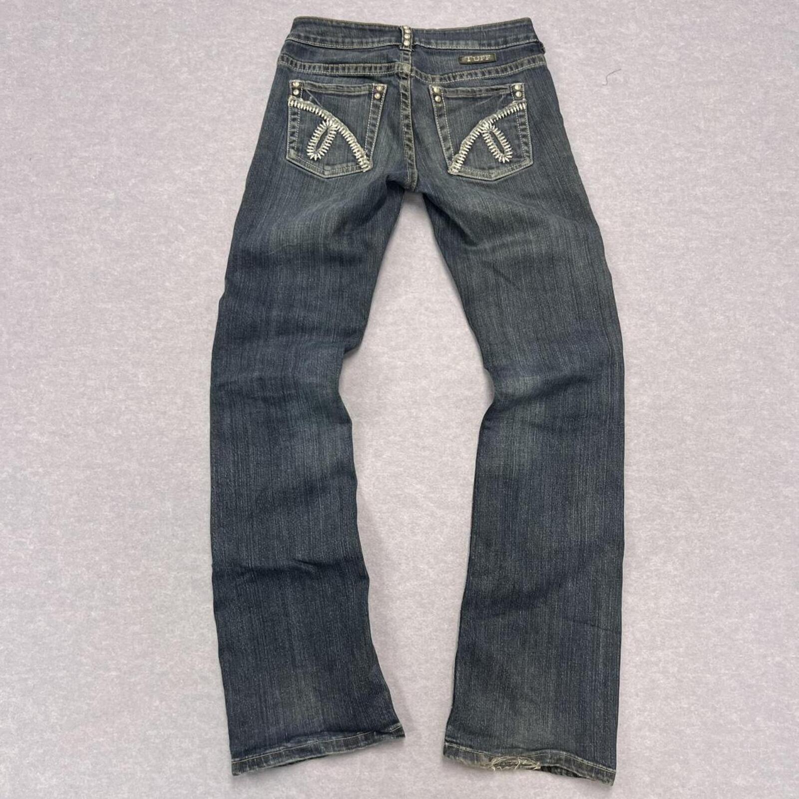 Vintage Cowgirl Tuff Chrome Gypsy Jeans Bootcut Embroidered Y2K Women’s W27 L35