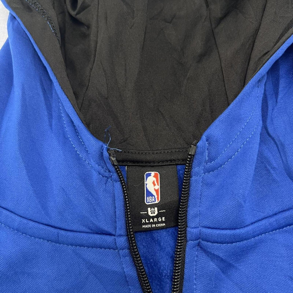 Golden State Warriors Official NBA Full Zip Hooded Warmup Track Jacket Sz XL