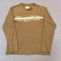Vintage JAG NYC Brown Graphic Y2K Grunge Emo Streetwear LongSleeve T-Shirt Small