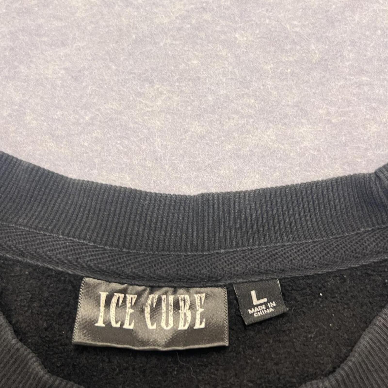 Ice Cube Rap Hip Hop Graphic Crewneck Sweatshirt Retro 90’s Style Men's Large