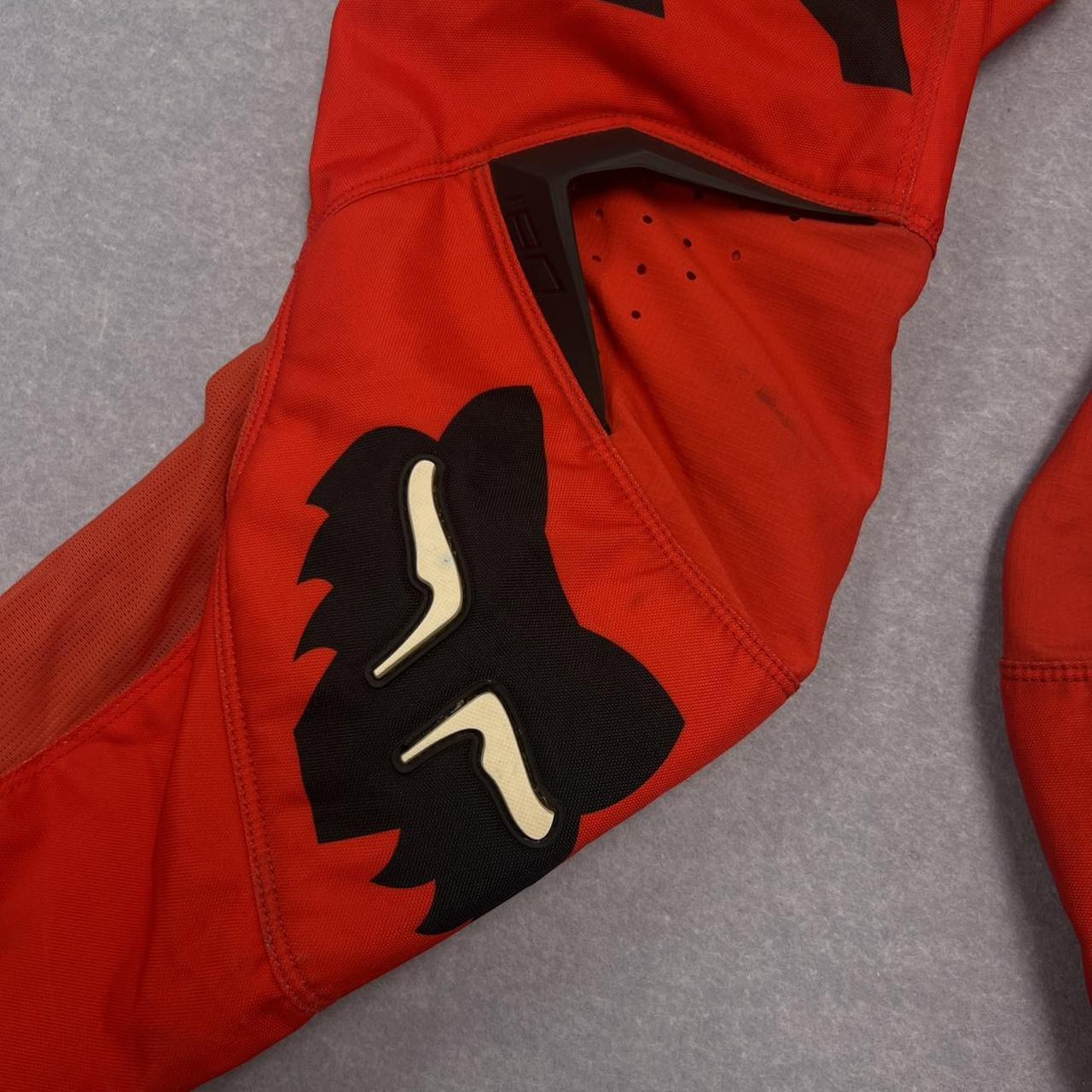Vintage Fox Racing 180 Motocross Pants Trousers Y2K Red & Black W32” Medium