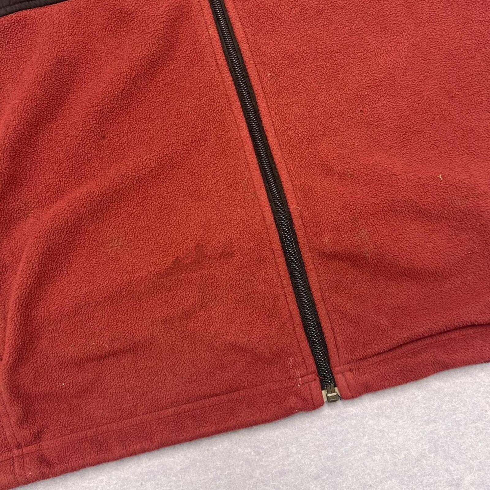 Vintage Columbia Sportswear Florida State Seminoles Men's Burgundy Fleece Zip Jacket XL