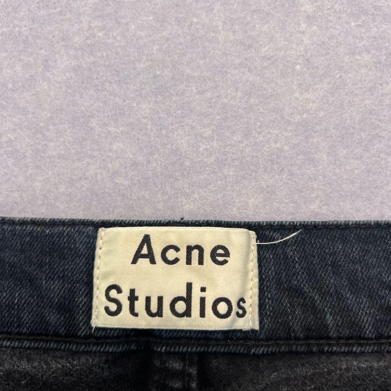 Vintage Acne Studios Ace Blue / Black Denim Jeans Men's W33 L32