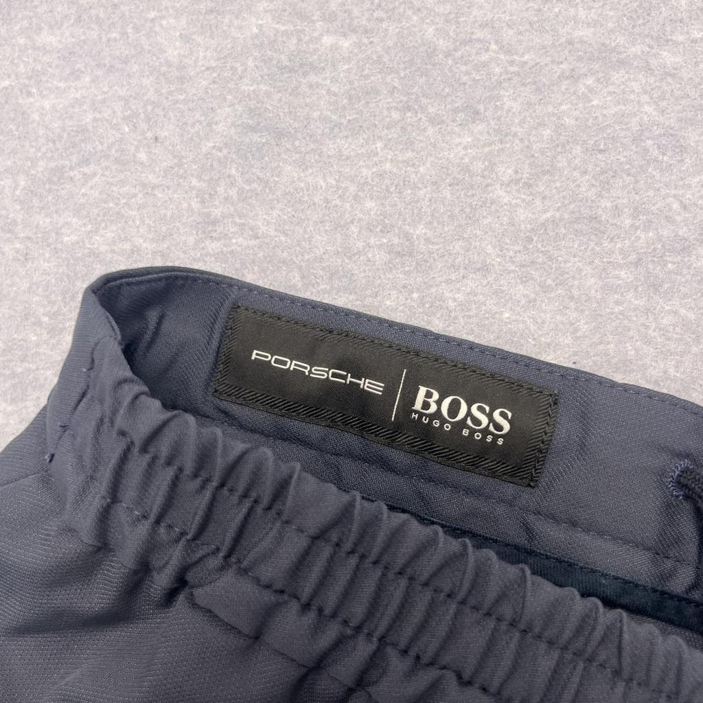 Hugo Boss x Porsche Racing Navy Blue Performance Driver Travel Trousers W34R RRP $320