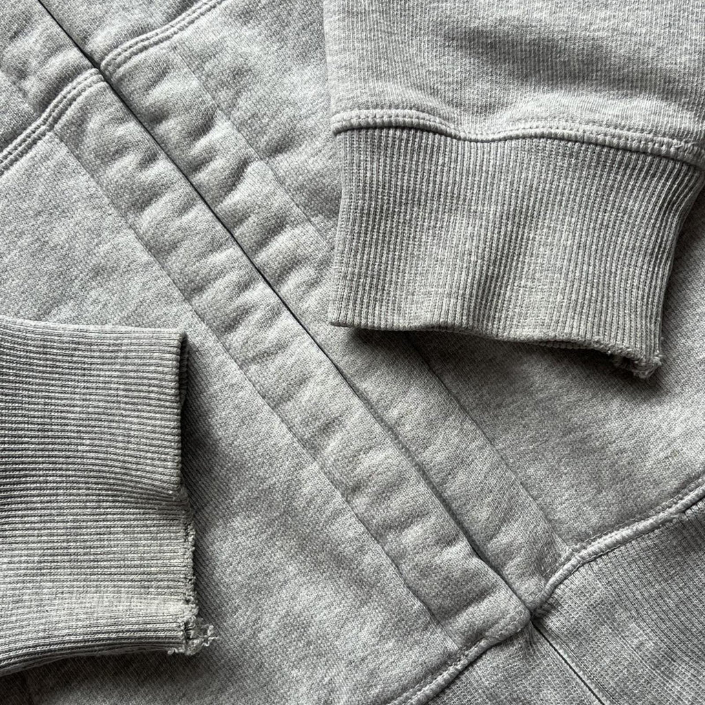 Adidas Derrick Rose Grey Hoodie Full Zip Waffle Fleece Men’s Medium