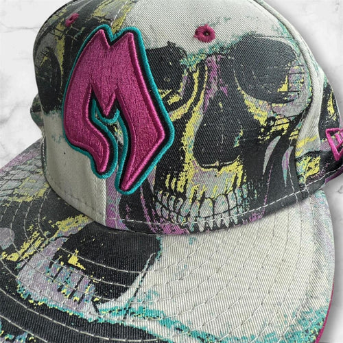 Mishka Screaming Skull New Era Bulletproof Limited Edition Cap Y2K Size 7 & 1/8