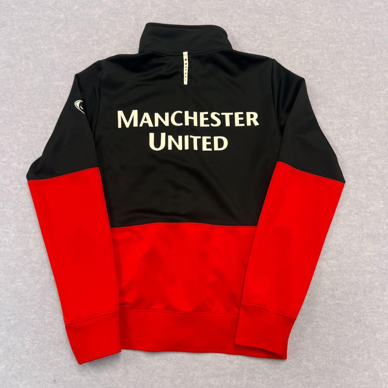 Vintage 2009 Manchester United FC Nike Full Zip Soccer Track Jacket Men's Small