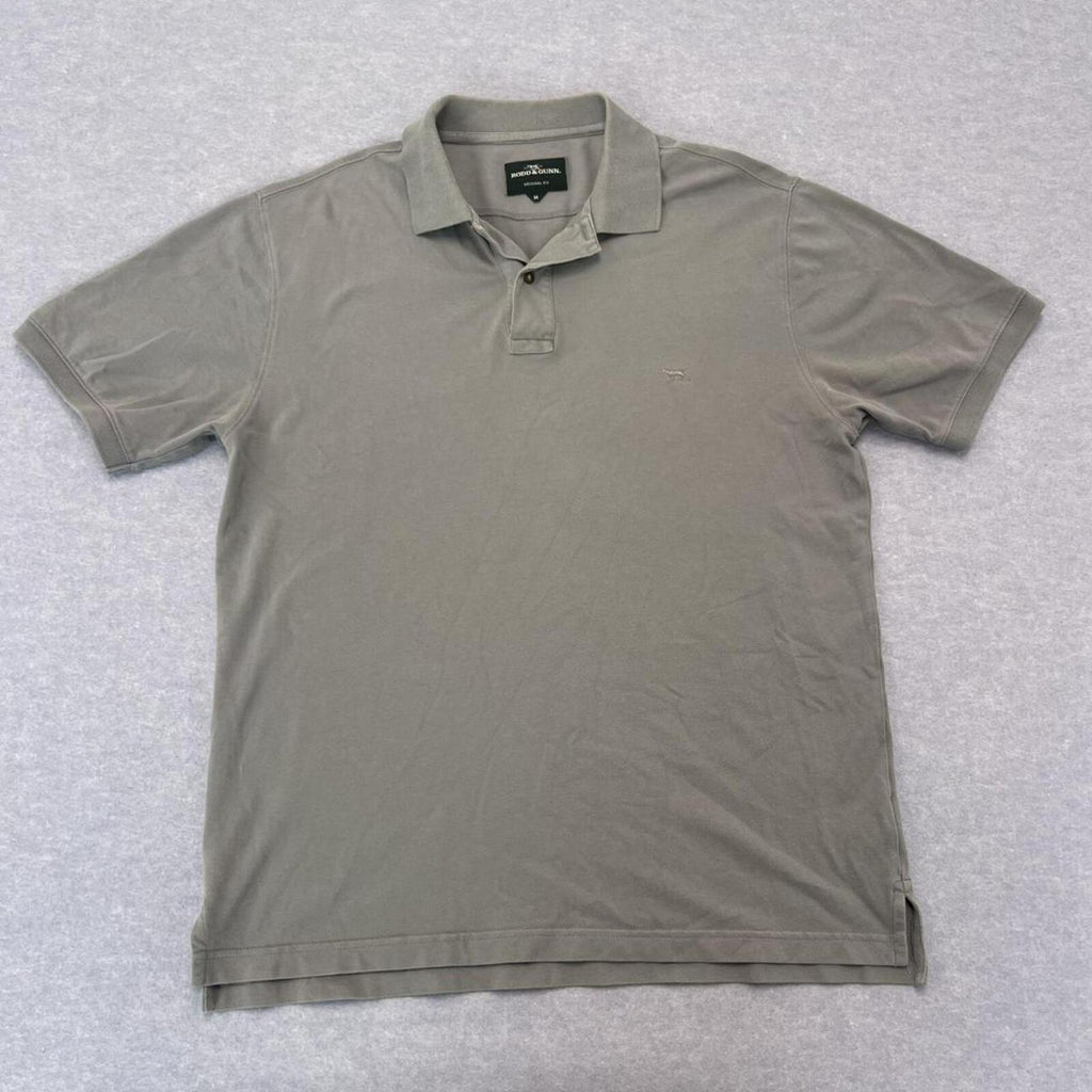 Vintage Rodd & Gunn Original Fit Men's Grey  Preppy Polo Shirt Old Money Medium