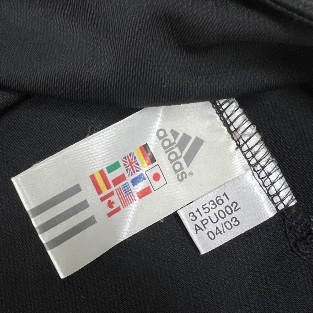 Vintage 2003 Adidas New Zealand All Blacks Rugby 1/4 Zip Polo Men’s Medium