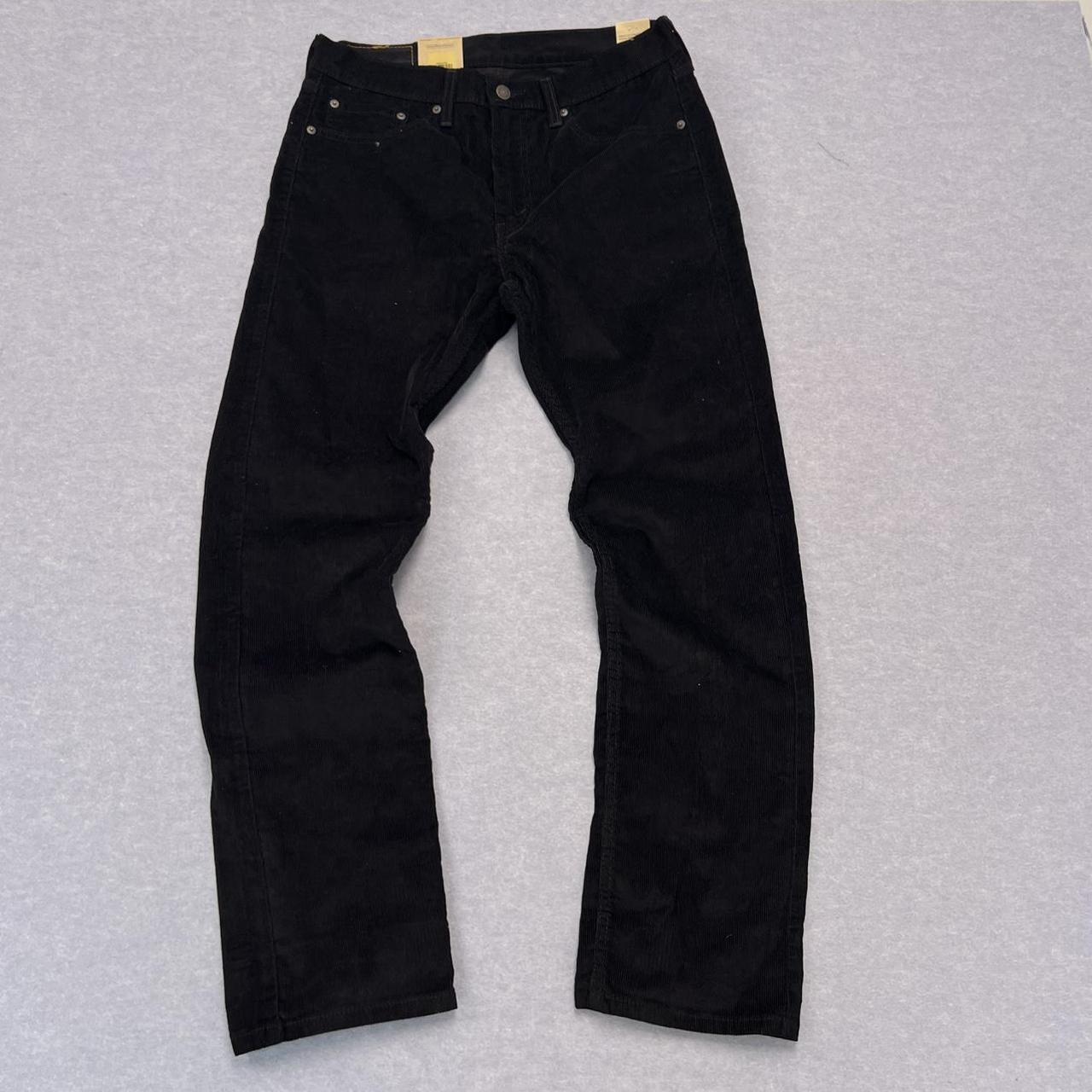 BRAND NEW Levi’s 505 Regular Black Corduroy Jeans / Trousers Pants Men’s W32 L32