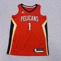 Nike Air Jordan New Orleans Pelicans Zion Williamson #1 Jersey Men’s Small 40