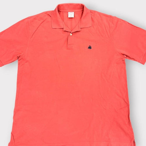 Brooks Brothers 346 Men's Coral Pink Original Fit Casual Polo Shirt XL