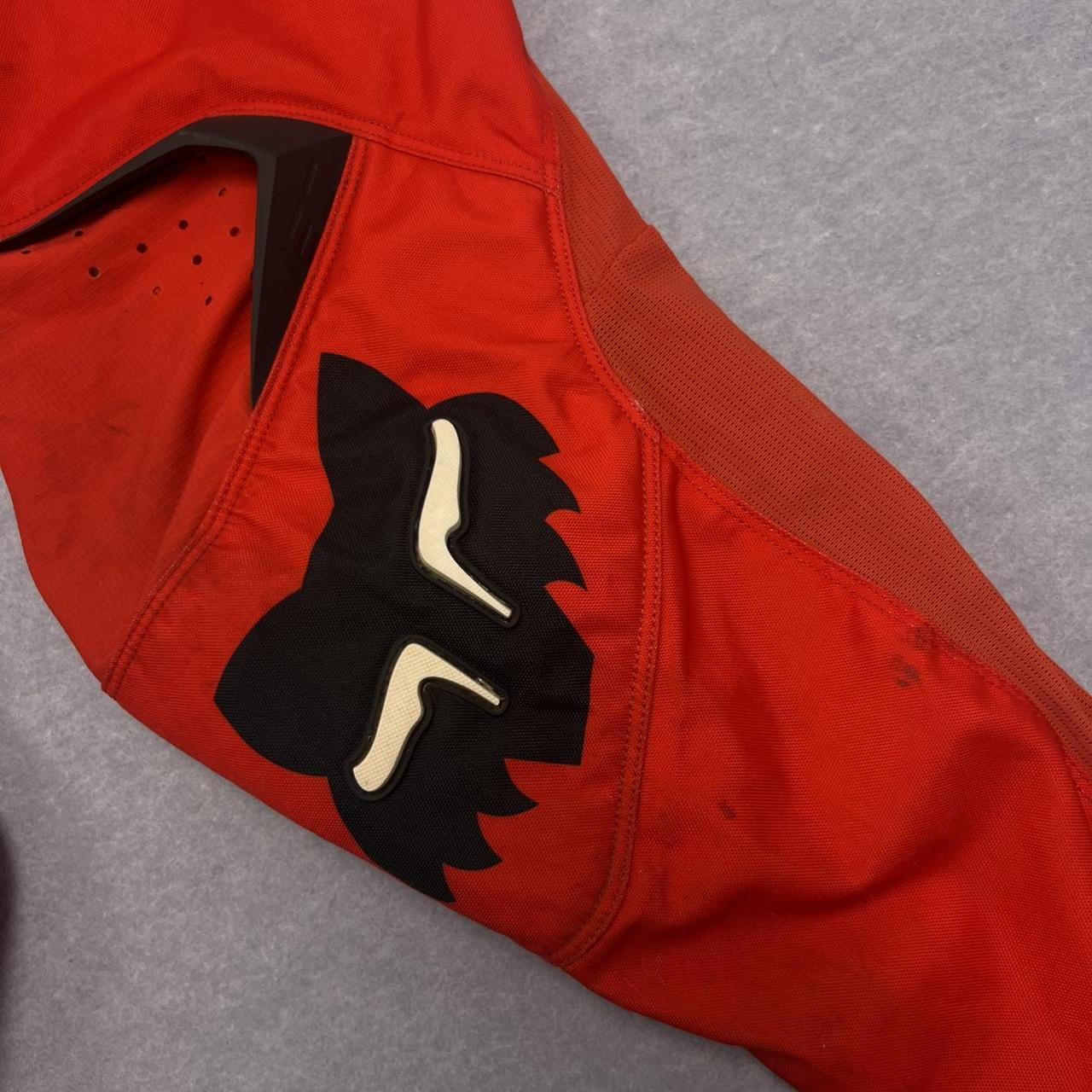 Vintage Fox Racing 180 Motocross Pants Trousers Y2K Red & Black W32” Medium
