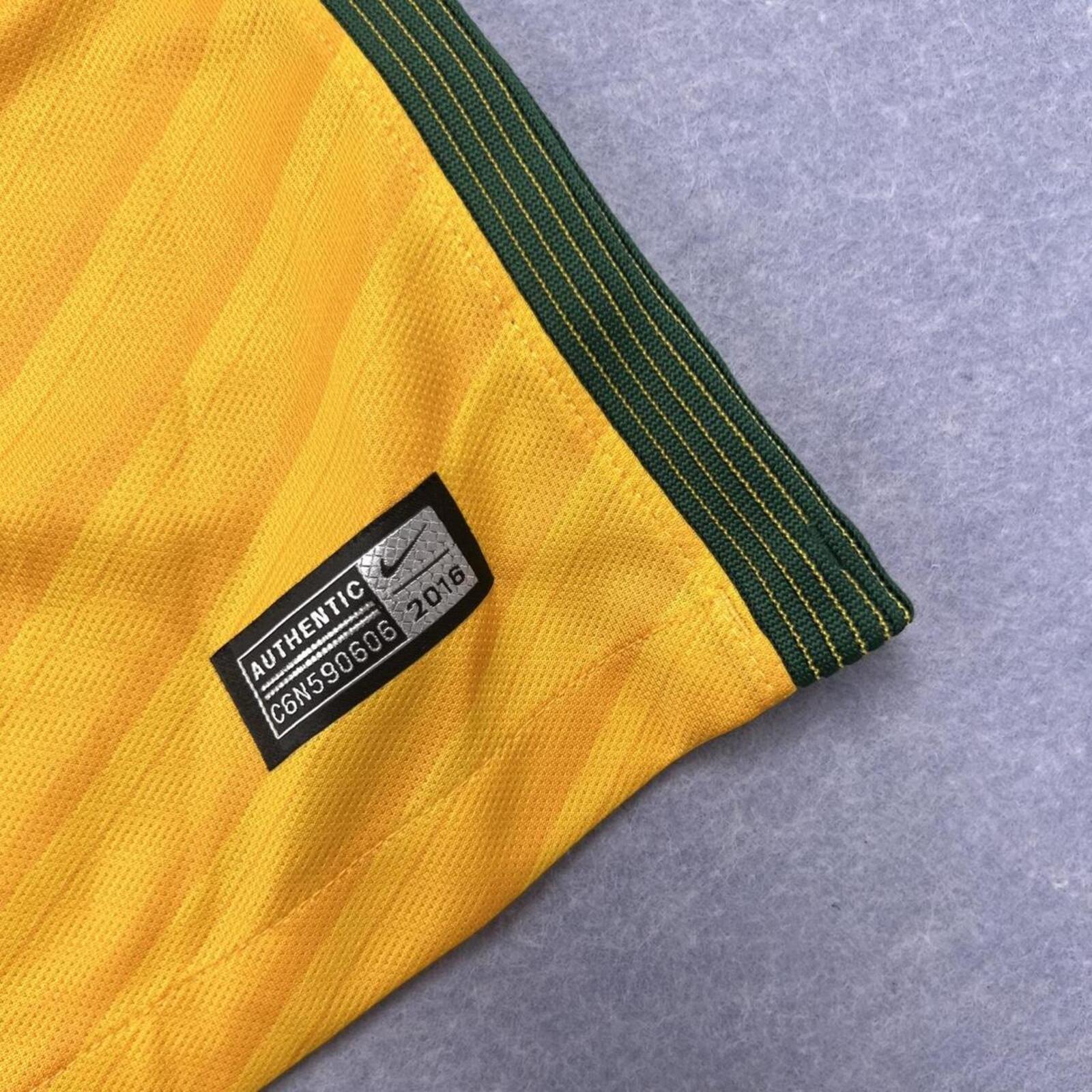 2016 Nike Dri-FIT Australian Socceroos Womens Home Soccer Football Jersey XL