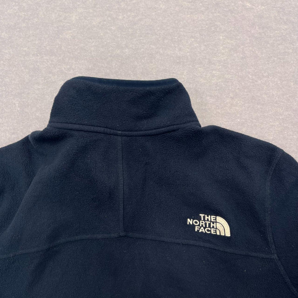 Vintage The North Face Navy Blue Glacier 1/4 Zip Polar Fleece Men's Medium