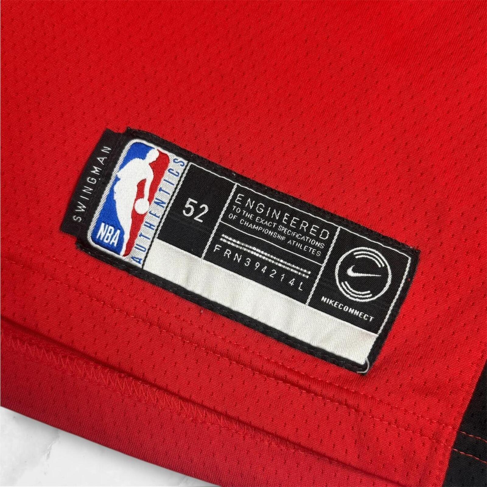 Nike NBA Houston Rockets Russell Westbrook 0 Swingman Jersey Men’s Size XL (52).
