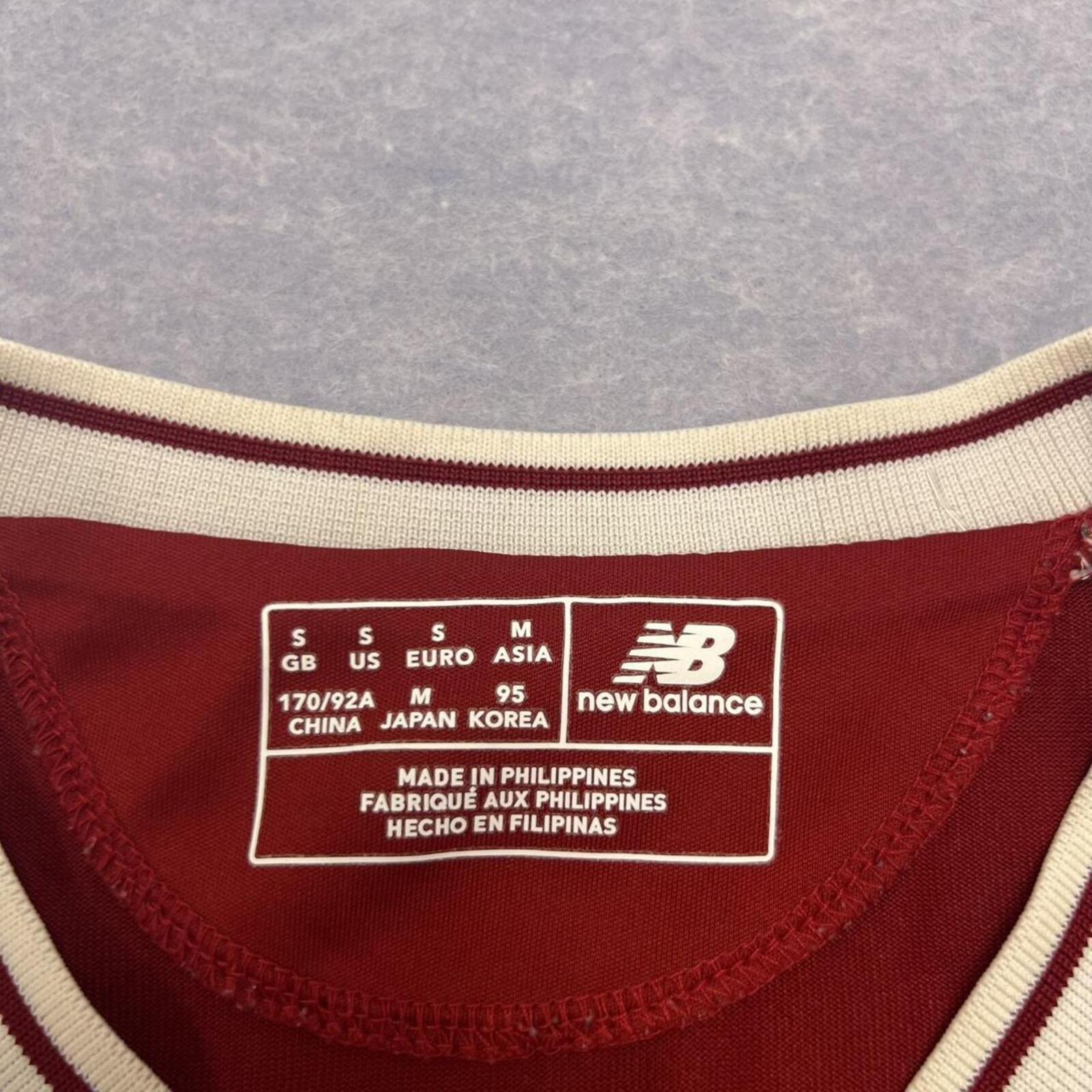 New Balance Liverpool FC Mohamed Salah #11 Home Jersey 2017/18 125 Years Small