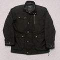 Rodd & Gunn Harper Waxed Field Jacket Black w/ Quilted Liner Men's Large