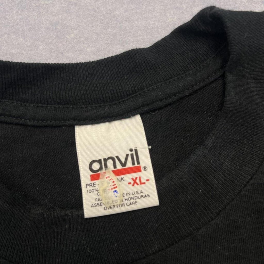 Vintage Anvil Blondie No Exit 1998 Tour Band T-Shirt Black Graphic Men’s XL