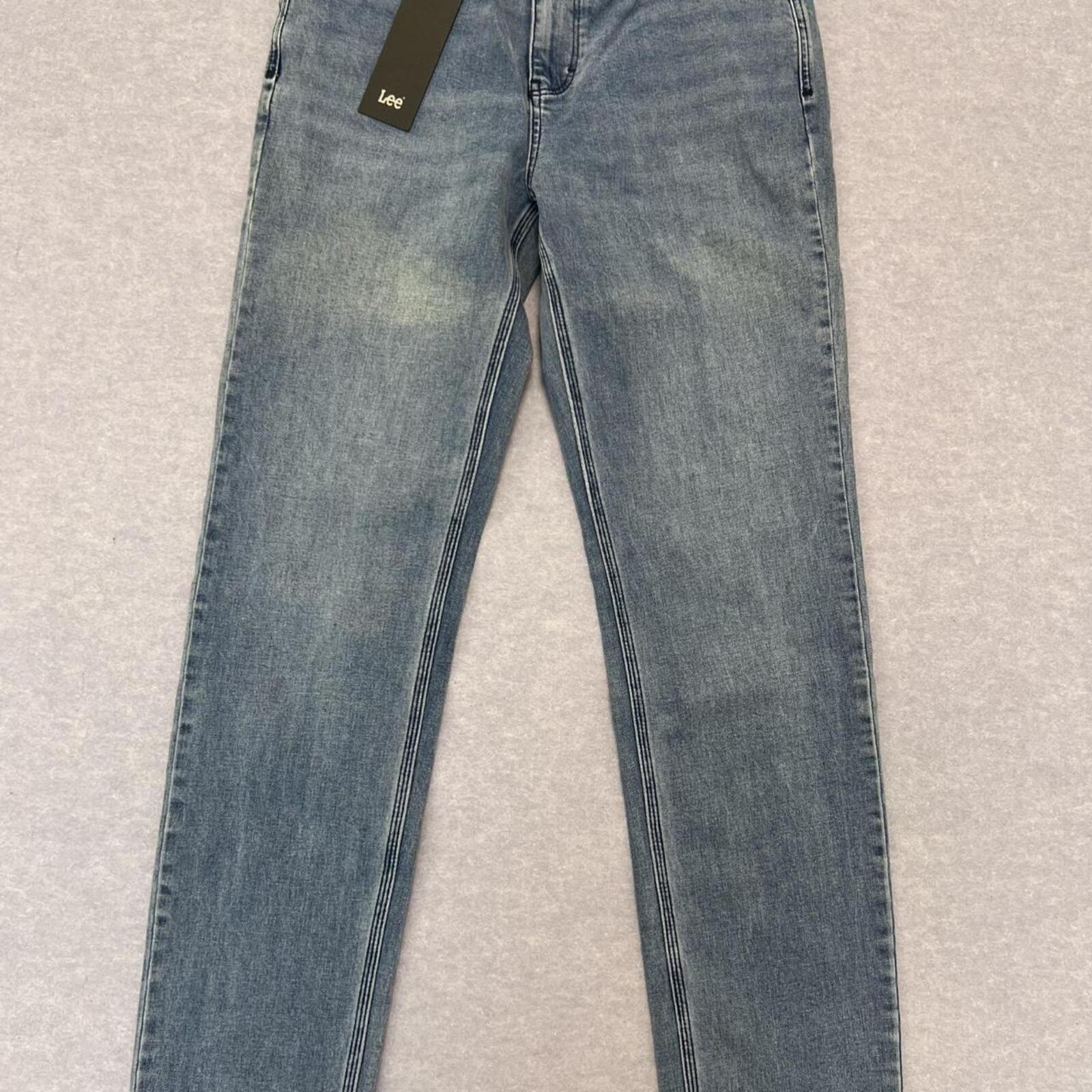 Lee Z-Three Men's Ministry Blue Relaxed Fit Tapered Jeans W30 BNWT RRP $169