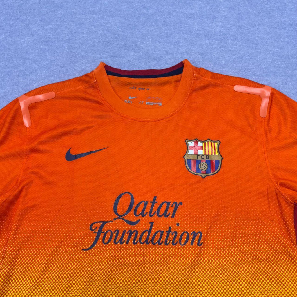 Nike Barcelona FC 2012-13 Jordi Alba "Diba" No.18 Away Jersey Oversized Small