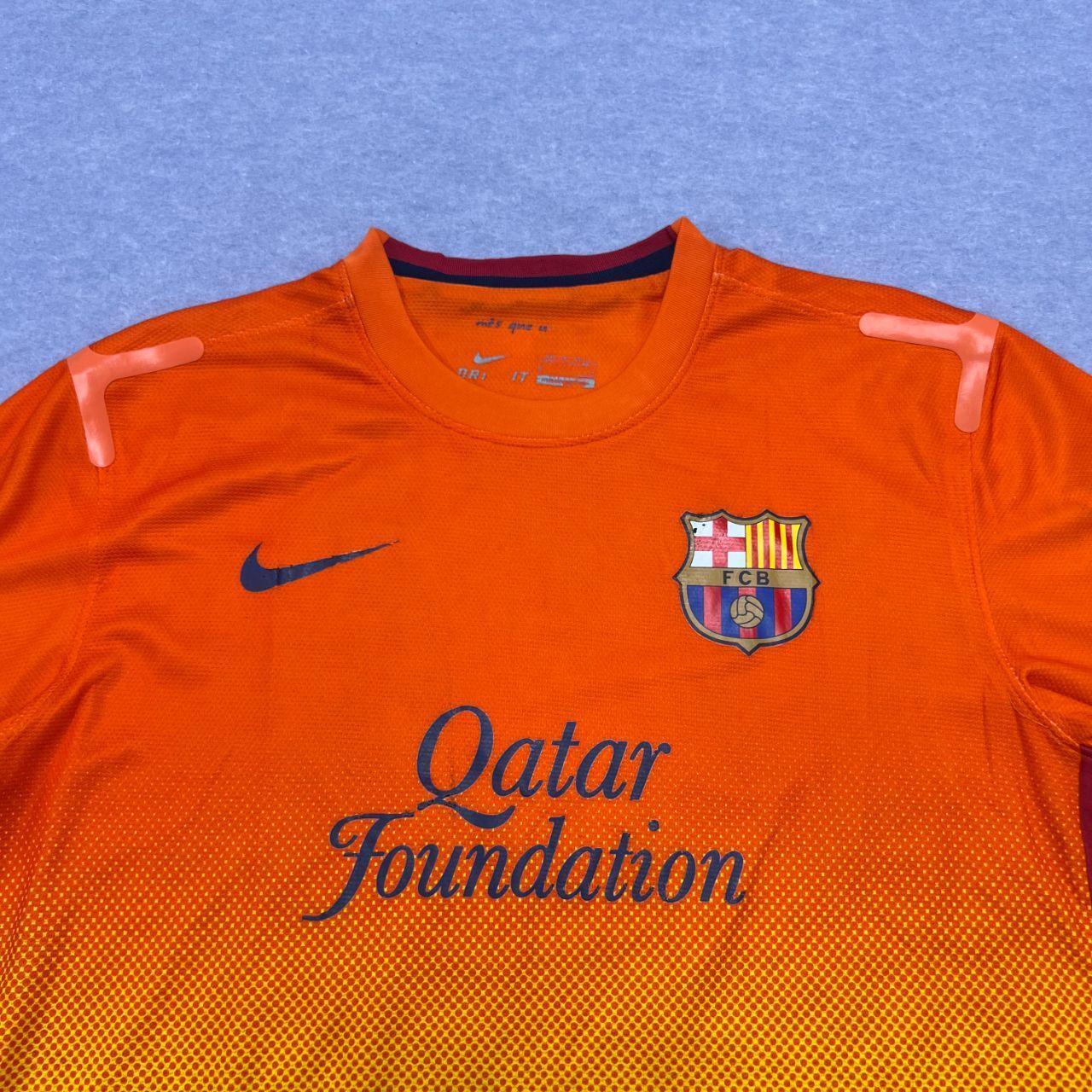 Nike Barcelona FC 2012-13 Jordi Alba "Diba" No.18 Away Jersey Oversized Small
