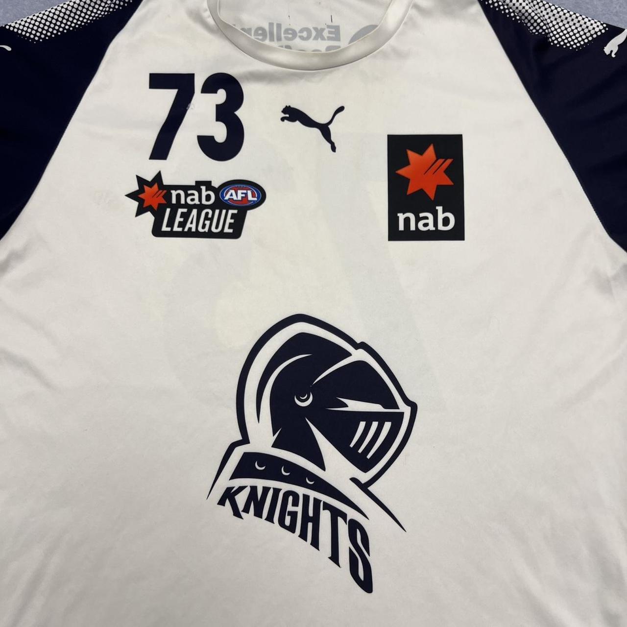 Vintage Northern Knights NAB TAC Cup Player Issue No.73 Training Top Jersey XL/XXL