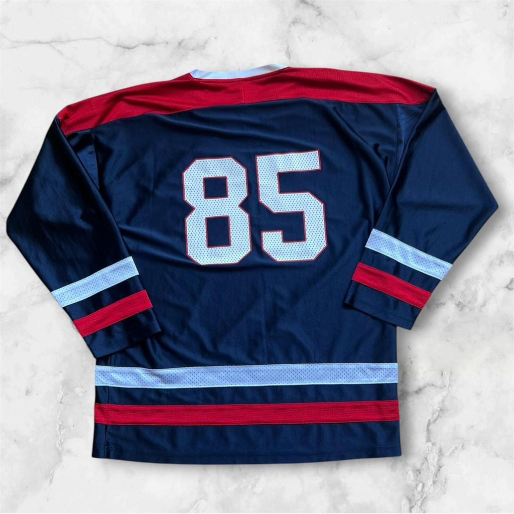 Vintage Tommy Sports Tommy Hilfiger Men’s Longsleeve Hockey Jersey No.85 XL