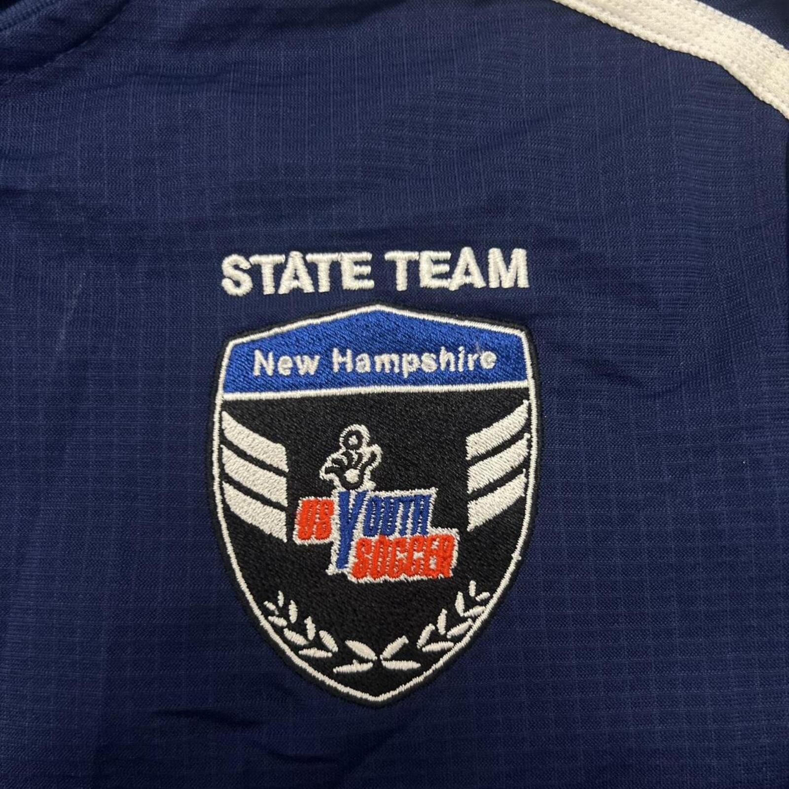 Adidas New Hampshire US Youth Soccer State Team Navy Track Jacket Youth XL