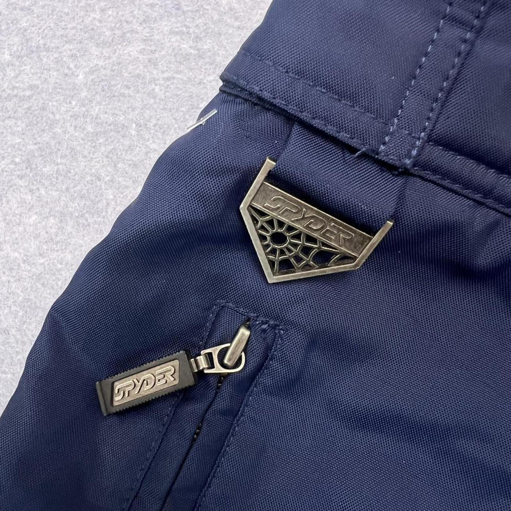 Vintage Spyder Thinsulate Men’s Insulated Navy Blue Ski Snow Pants Mens Large