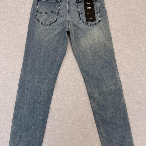 Lee Z-Three Men's Ministry Blue Relaxed Fit Tapered Jeans W30 BNWT RRP $169