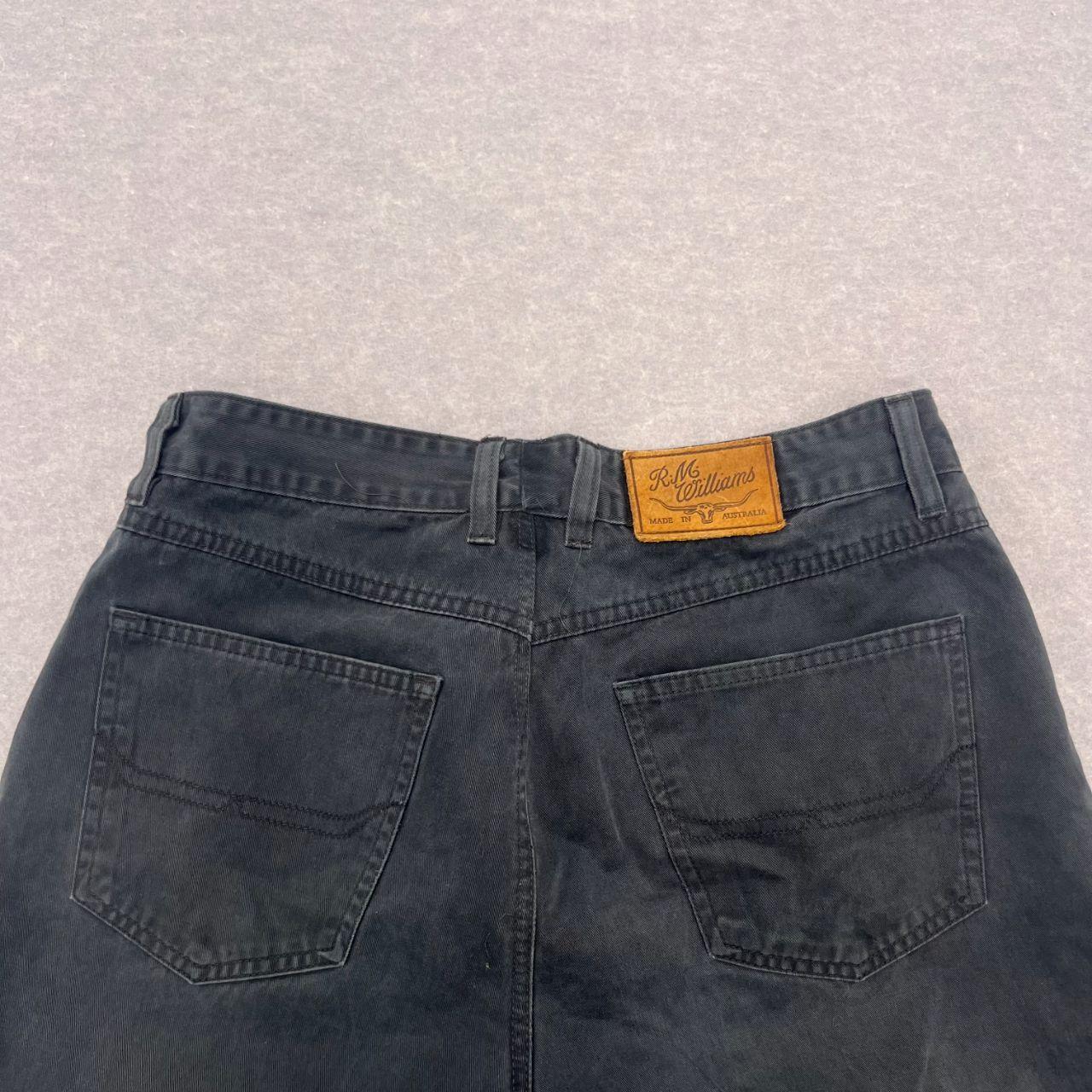 Vintage R.M. Williams Navy Blue Chino Trousers TJ781 Old Money Men's W34R