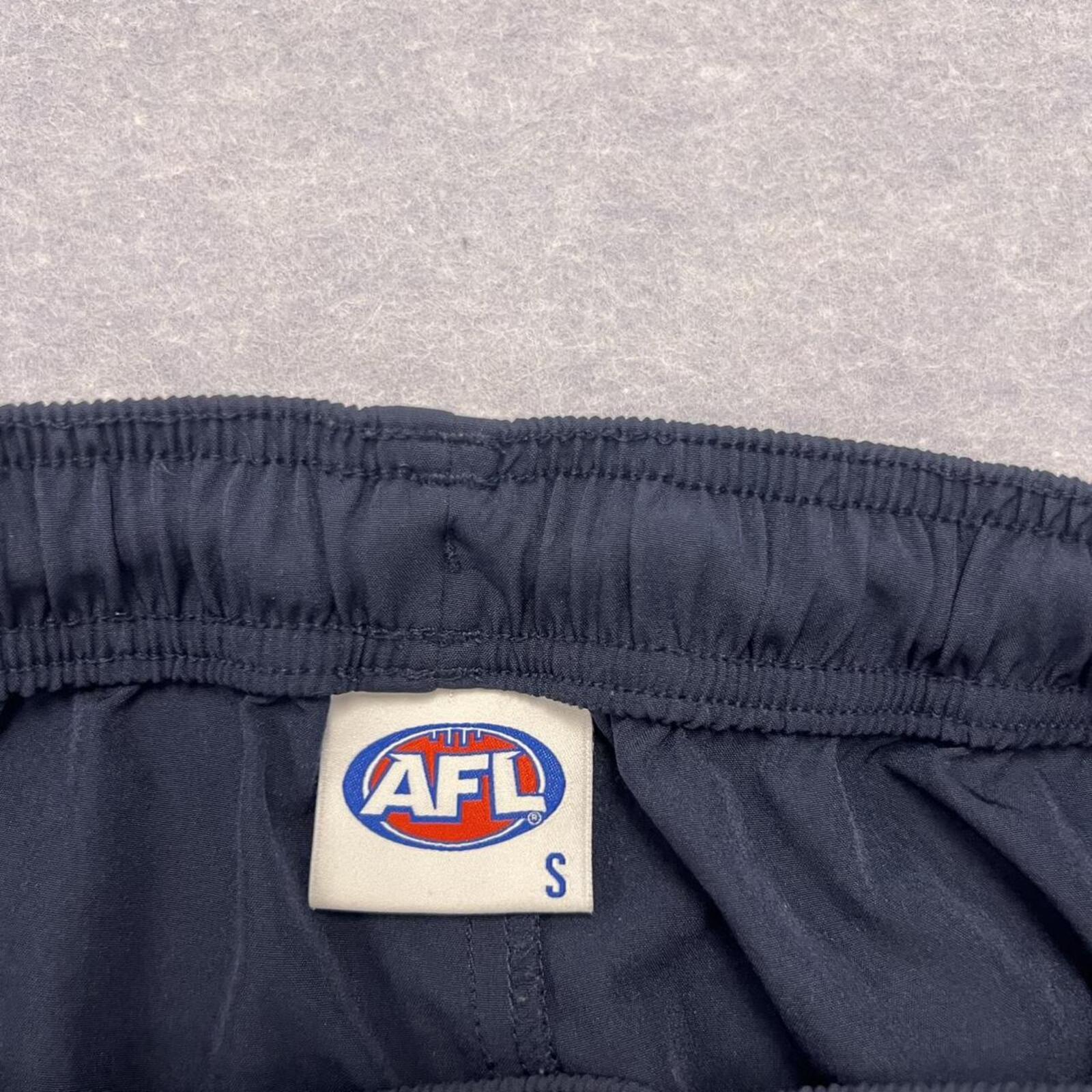 Carlton Blues FC Official AFL Indigenous Training Shorts Navy Blue Small