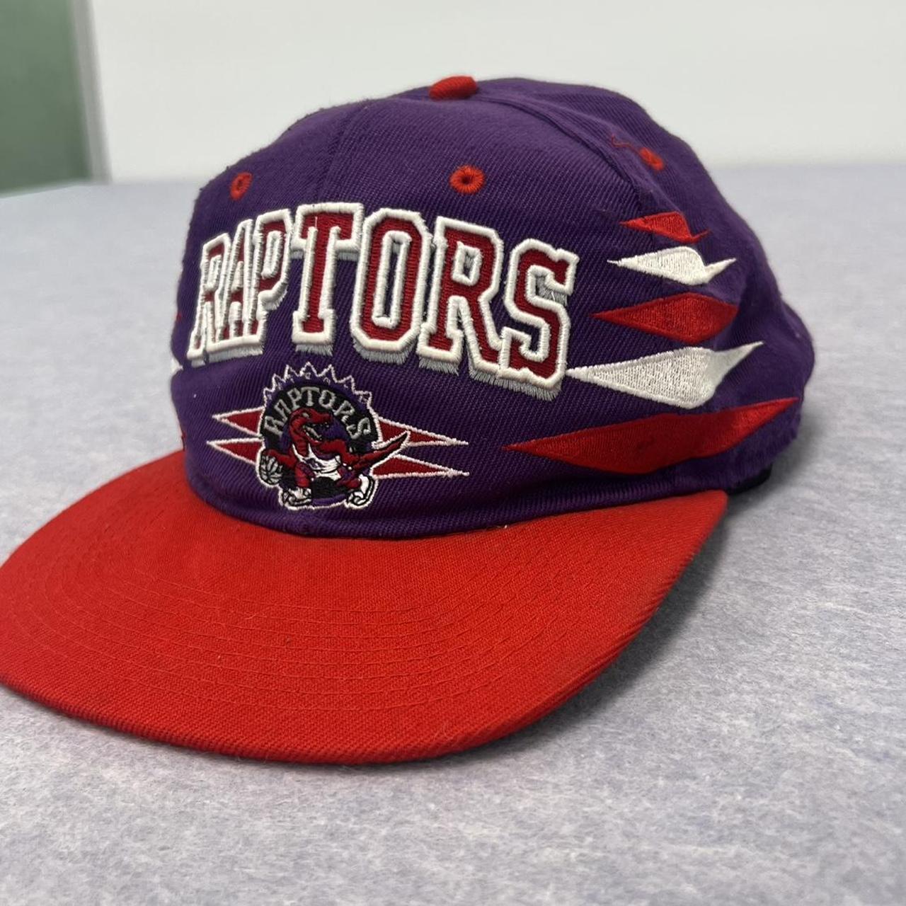 Vintage Mitchell & Ness Toronto Raptors NBA Diamond Cut Snapback Cap One Size