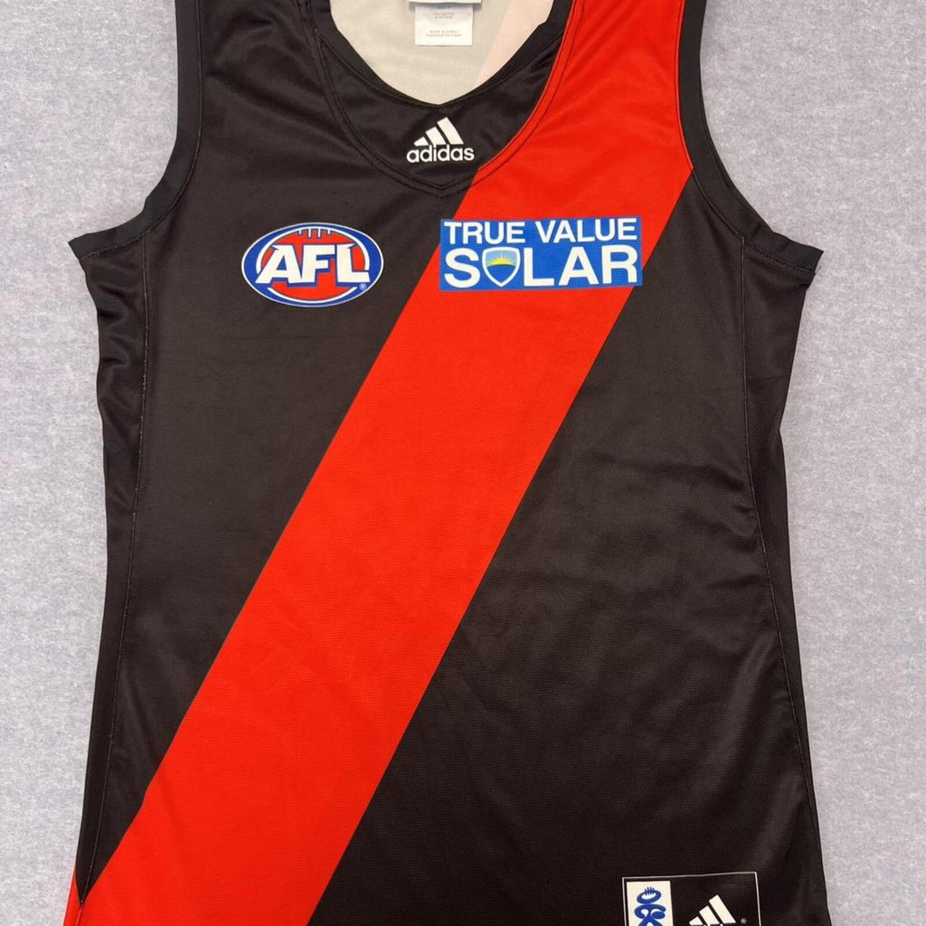 Adidas 2012 Essendon Bombers AFL On-Field Training Guernsey Singlet Small