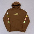Tyler The Creator Call Me If You Get Lost Brown Star Concert Tour Hoodie Medium