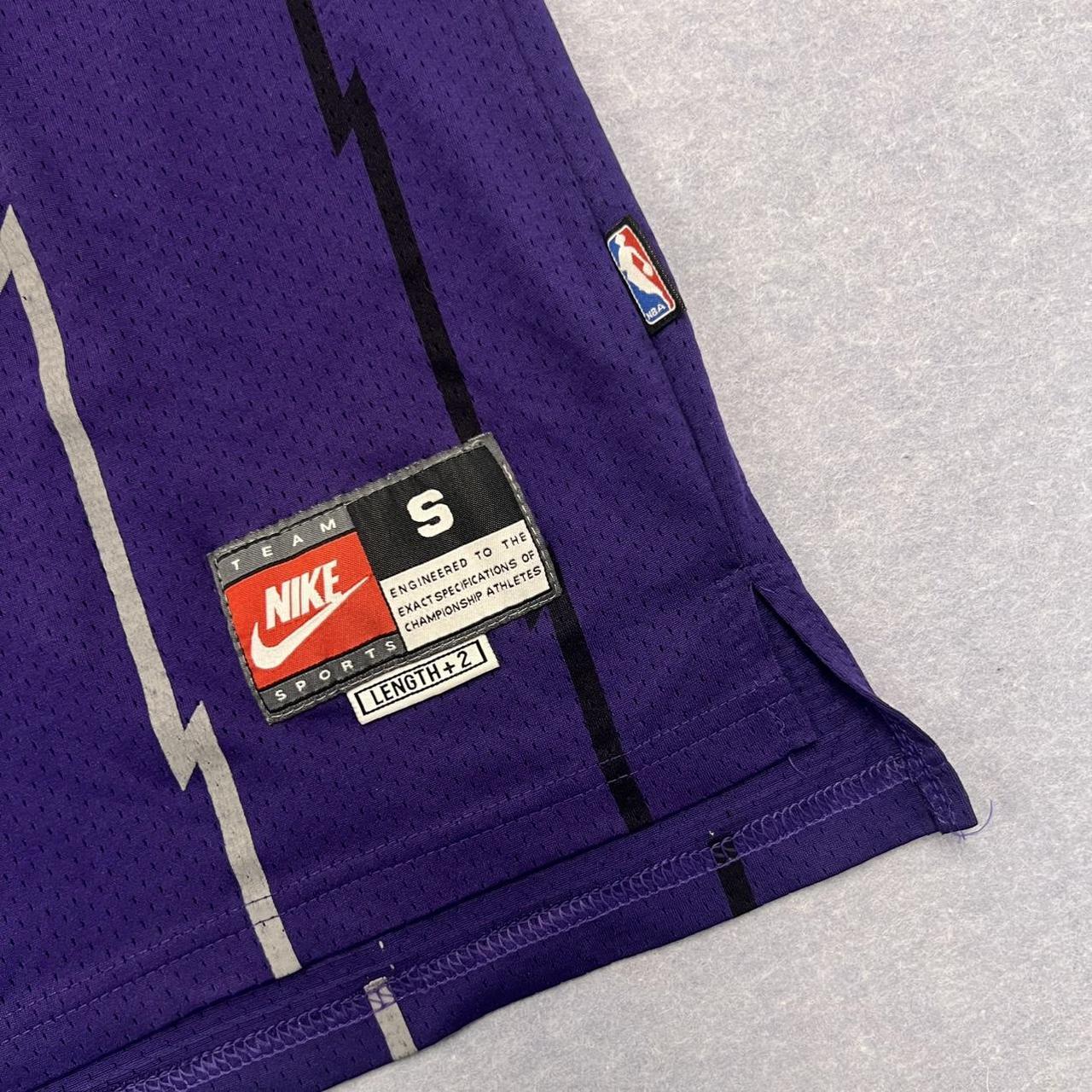 Vintage Nike Team Vince Carter Toronto Raptors #15 Purple NBA Jersey Men’s Small