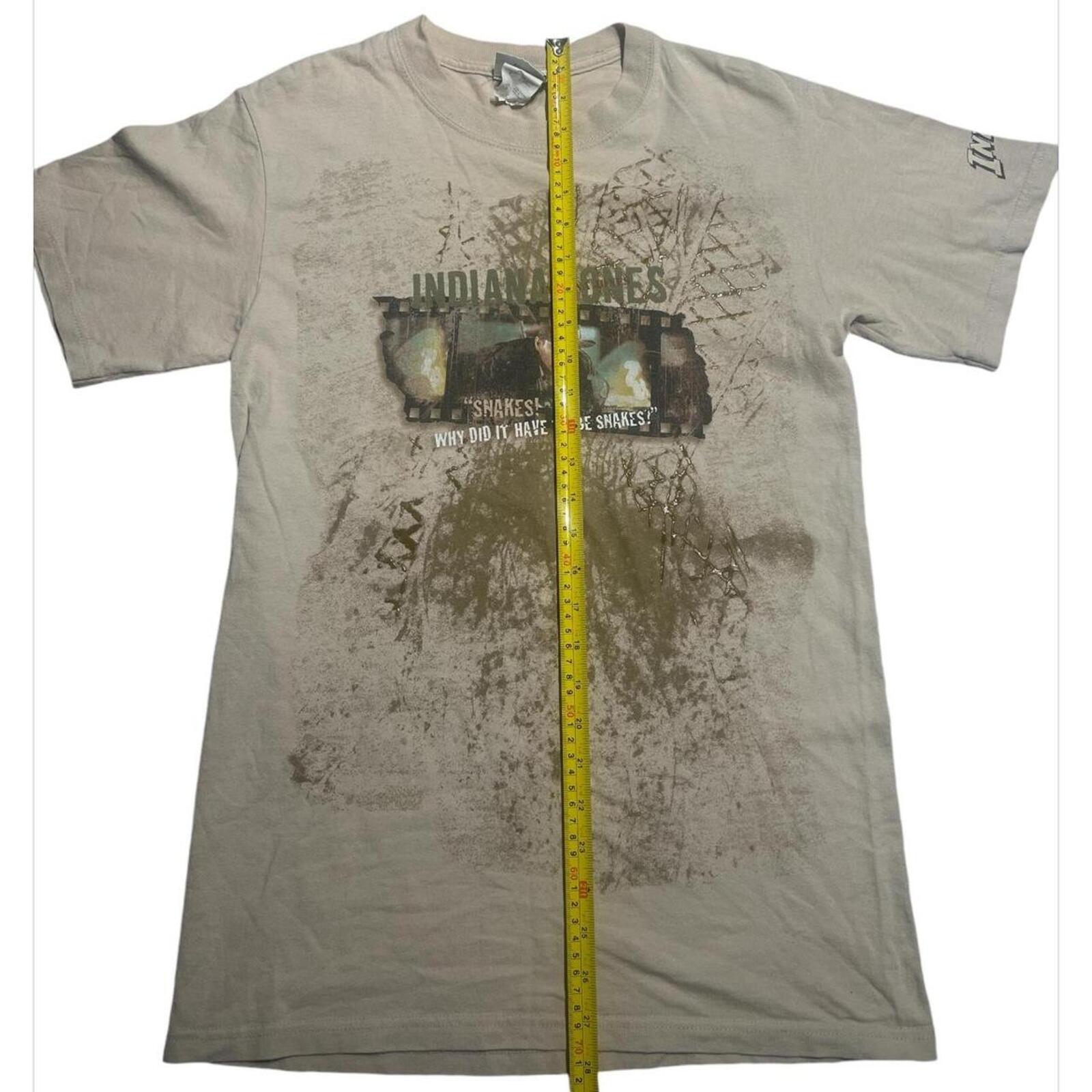 Vintage Men’s Disney Resort Indiana Jones SNAKES Graphic Print T-Shirt Size S