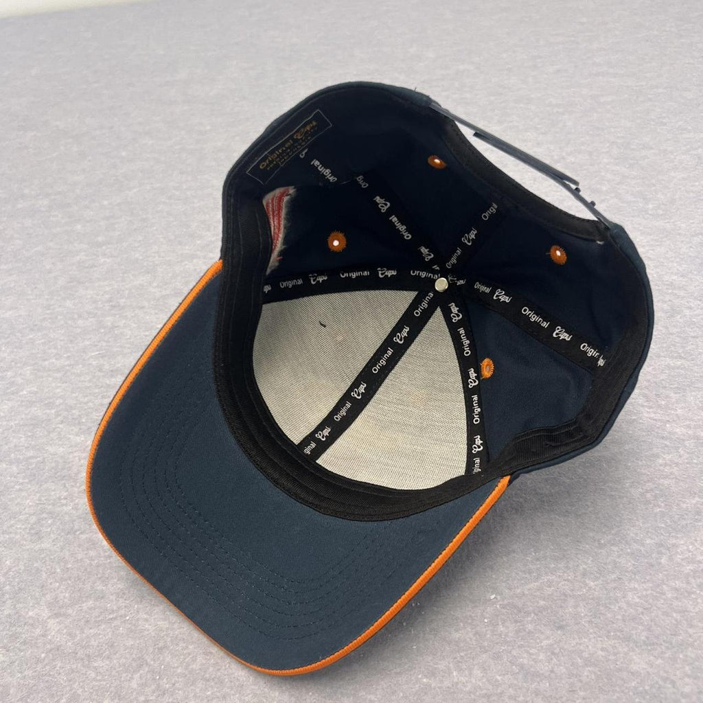 Vintage Honda HRC Repsol Racing Navy Blue Adjustable Cap Y2K Adult One Size
