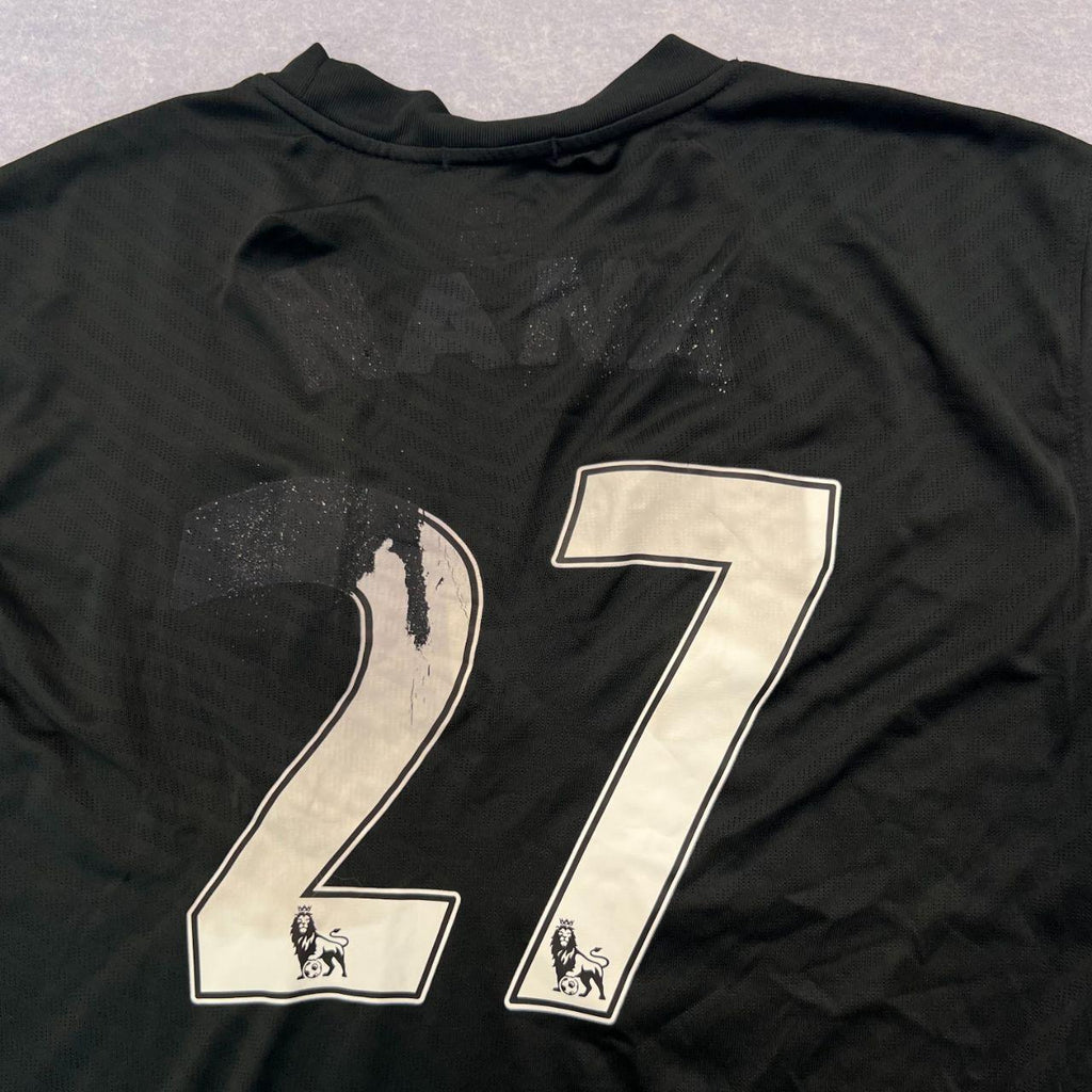 Vintage 2009-2010 Nike Manchester United Away Team Jersey No.27 NANA Men's XL