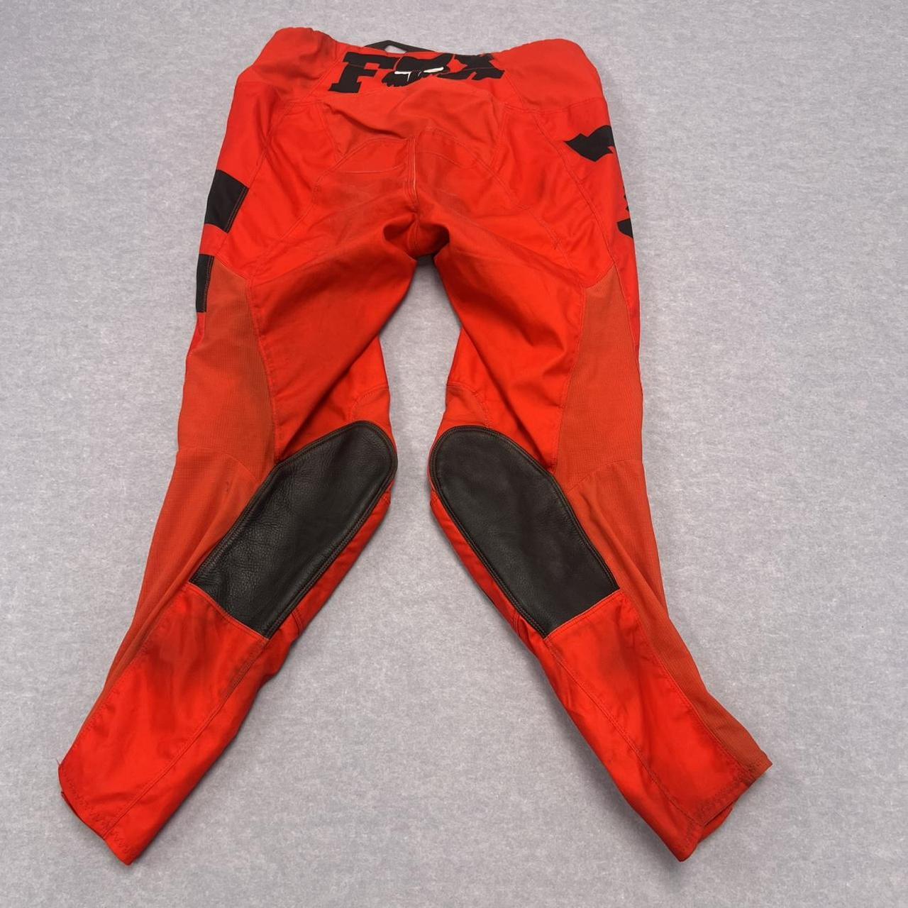 Vintage Fox Racing 180 Motocross Pants Trousers Y2K Red & Black W32” Medium