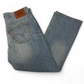 Vintage 2008 Levi's 503 Bootcut Jeans Light Wash Stretch Denim Y2K Mens W34 L34