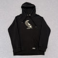 Vintage Collingwood Magpies AFL Star Athletic Hoodie No.36 Anniebell Black Size 16