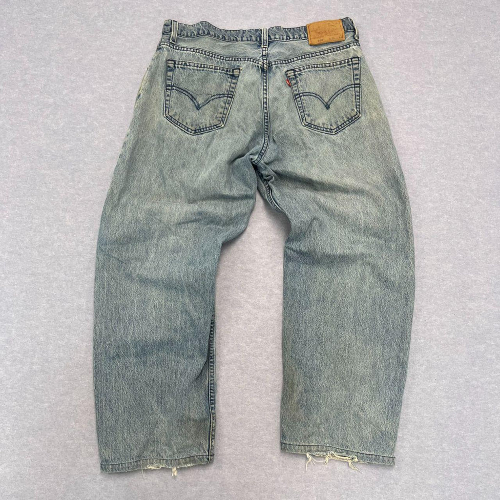 Vintage 1997 Levi's 508 Made In Australia Light Wash Button Fly Denim Jeans W36 L34