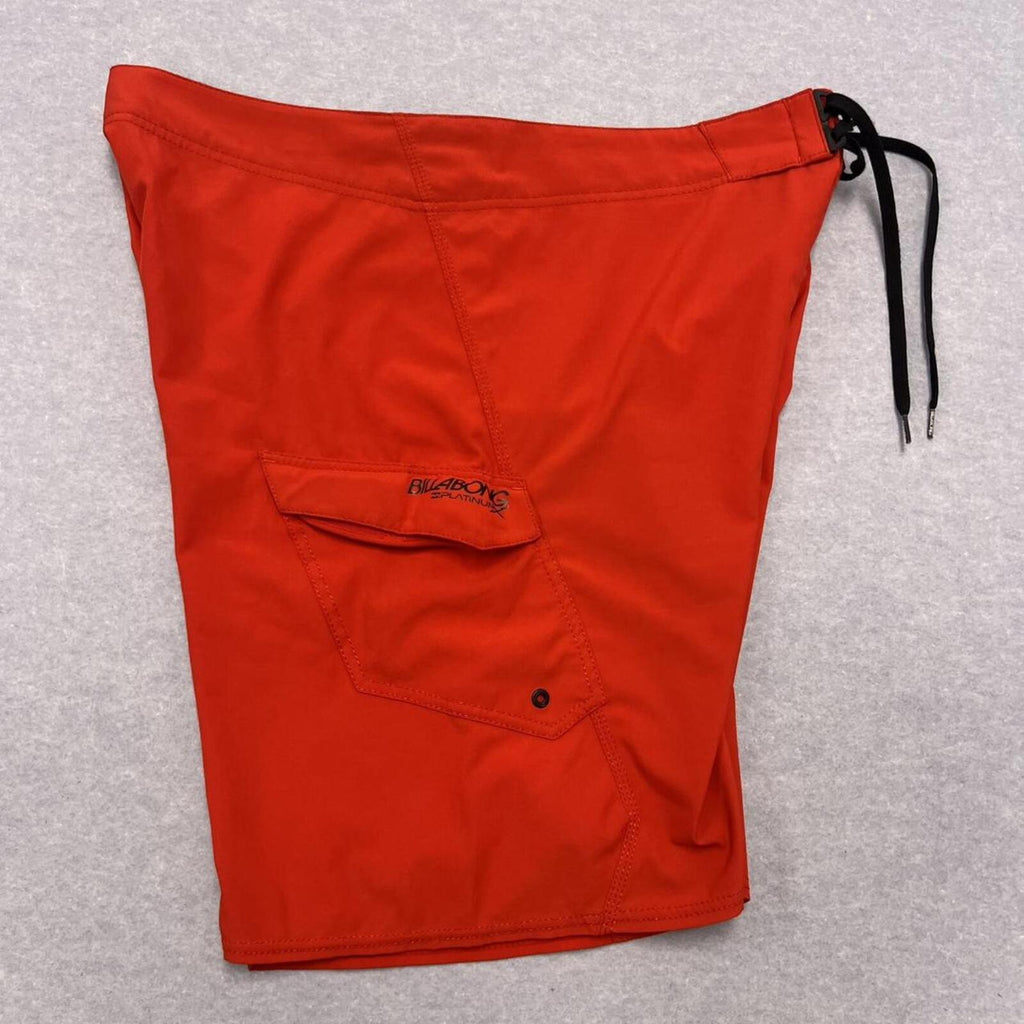 Billabong Surf Platinum X PX3 Red Board Shorts Men’s Y2K Size W38”