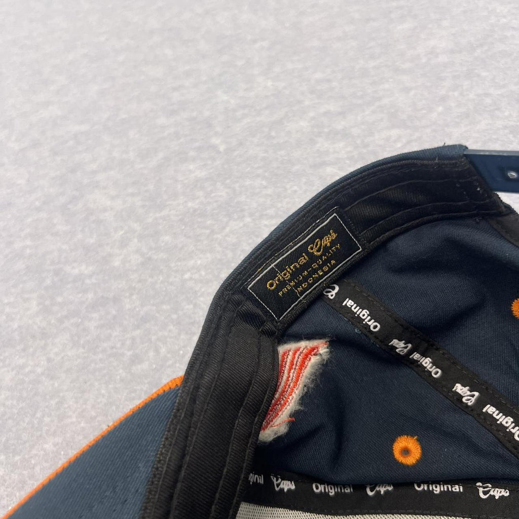 Vintage Honda HRC Repsol Racing Navy Blue Adjustable Cap Y2K Adult One Size