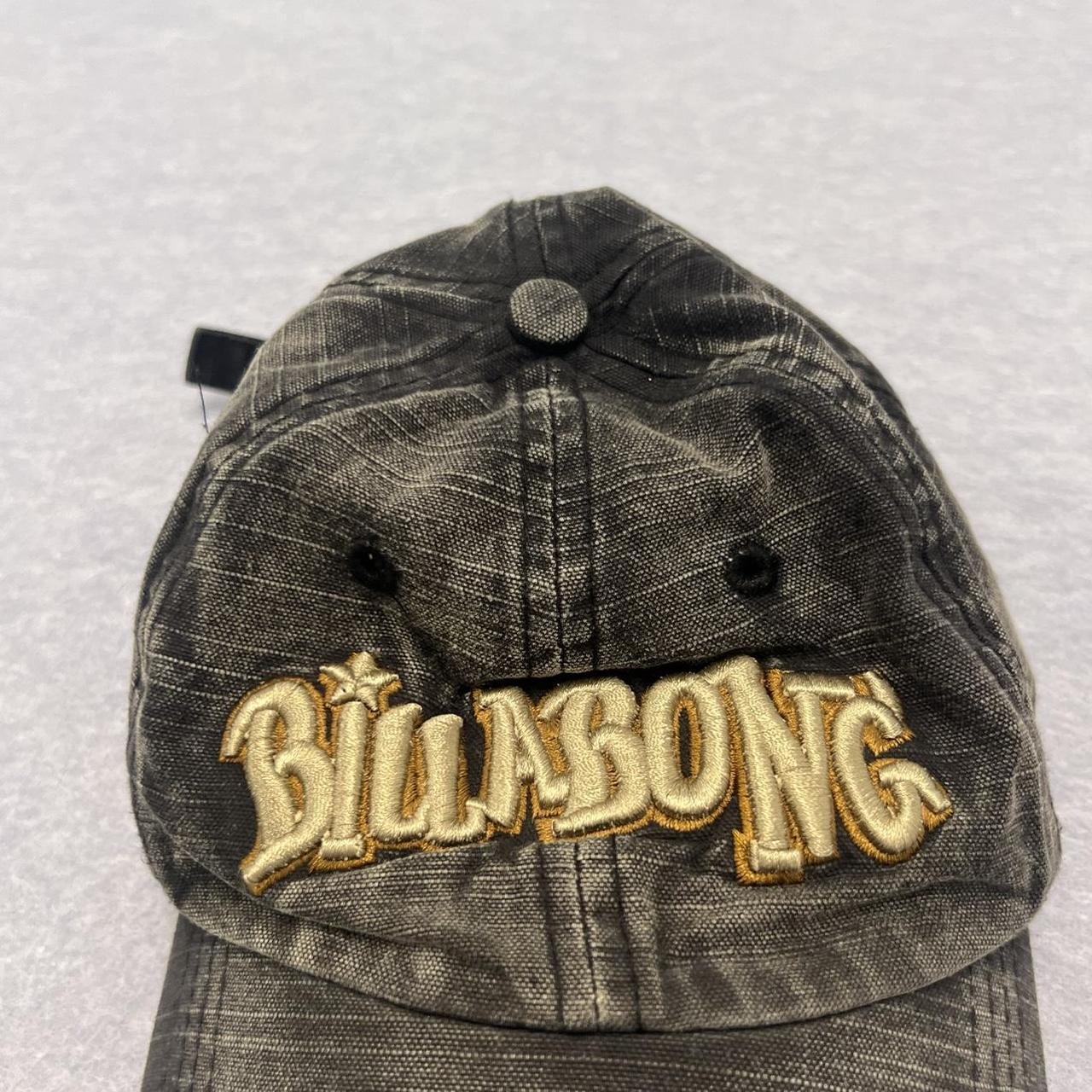 Vintage Billabong Surf Camouflage Camo Spell Out Distressed Dad Cap Size Youth